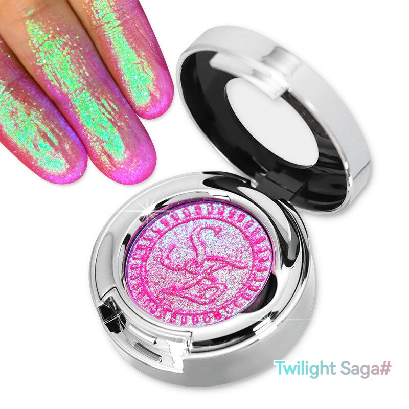 New Color SheenEffect Chasing Light Series Chameleon Eyeshadow Explosive Glitter Pearlescent Highlighter for Beginners Daily Light Makeup