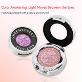 New Color SheenEffect Chasing Light Series Chameleon Eyeshadow Explosive Glitter Pearlescent Highlighter for Beginners Daily Light Makeup