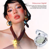 New Color SheenEffect Chasing Light Series Chameleon Eyeshadow Explosive Glitter Pearlescent Highlighter for Beginners Daily Light Makeup
