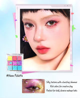 SheenEffect Most Popular Chameleon Eye Shadow Palette Flash Color Sequins Daily Makeup Fine Super Flash Color Makeup Eyeshadow Palette