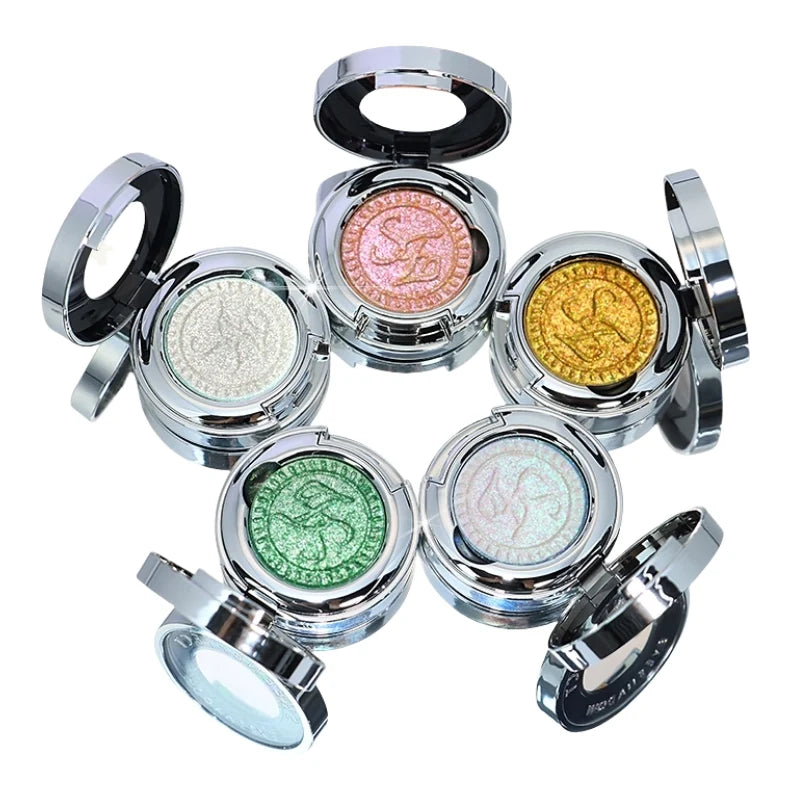 SheenEffect Summer Glow Collection Eyeshadow Palette optical chameleon monochrome eye shadow explodes and glitters with exquisite color display daily light makeup pearlescent super shine