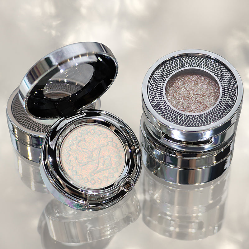 DANAZANA Collaboration × SheenEffect Optical Chameleon Monochrome Eyeshadow - Lustrous Sparkling Crystal-Transparent Makeup
