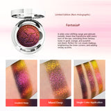 SheenEffect Holographic Gradient Eyeshadow & Highlighter,  Intense Glitter Pearl