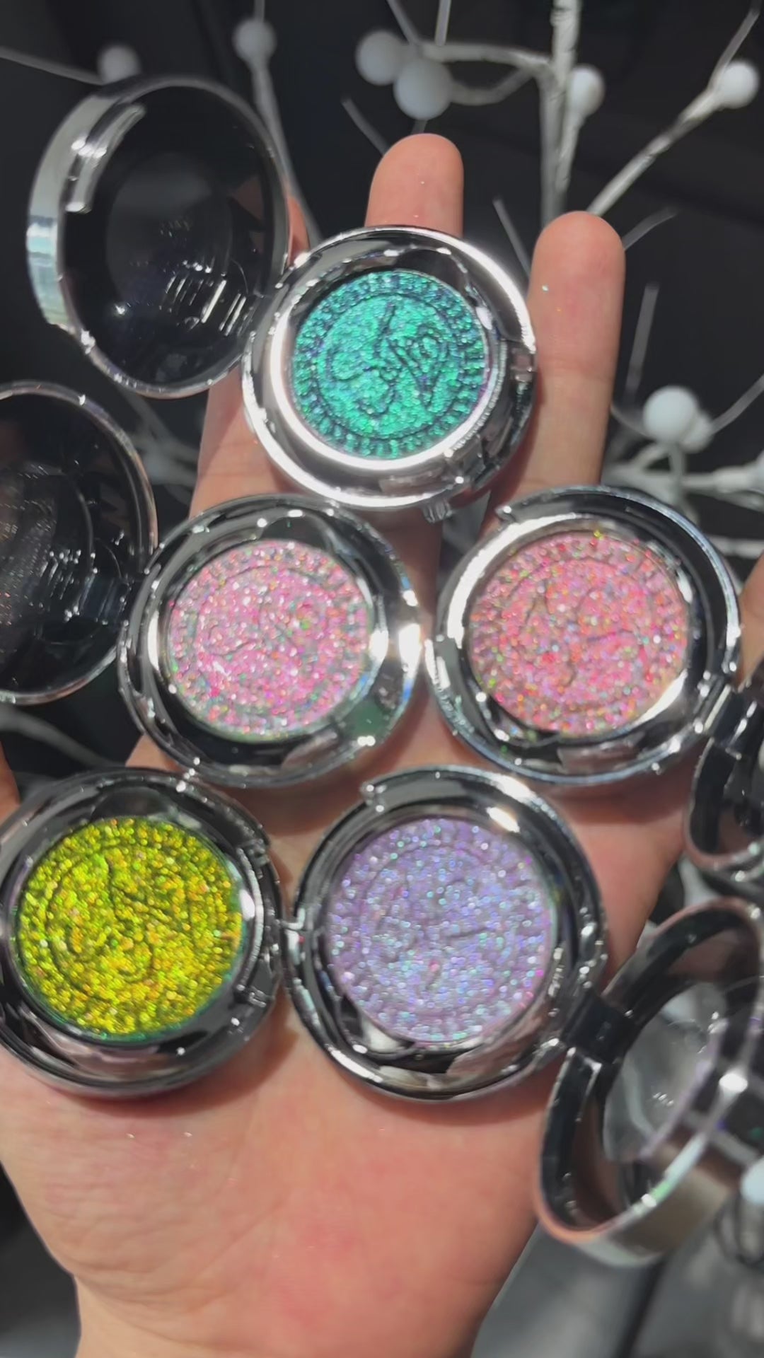 Sheen Effect Luxury Eyeshadow Palette - Eternal Daylight Collection Professional Cosmetics: Eyeshadow & Highlighter